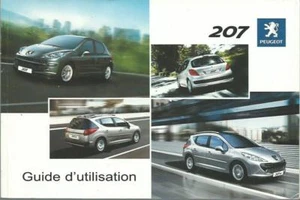 PEUGEOT 207 Guide d´utilisation 2009 Manuel du Conducteur Handbuch BA - Bild 1 von 1