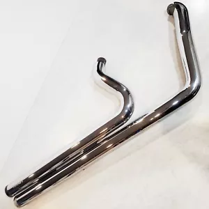 Cobra Speedster Long Chrome Exhaust System Harley Softail Heritage Fat Boy Delux - Foto 1 di 20