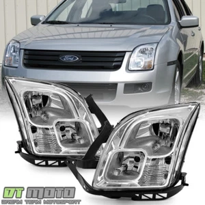 2006-2009 Ford Fusion Headlights Headlamps Replacement 06 07 08 09 Left+Right - Picture 1 of 7