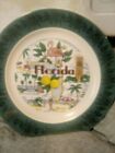 1950s HOMER LAUGHLIN NATILIUS STATE COLLECTABLE FLORDIA  PLATE B54 N5
