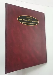 Schroeter, Rev. F C G: gramática del idioma bhotana o butana. Reimpresión 1826 - Imagen 1 de 5