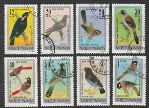 1978 Vietnam Stamps Songbirds Scott # 913-920 Cto NH - Picture 1 of 1