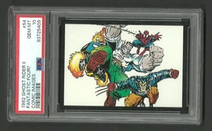 1992 Ghost RIder II #54 Wolverine Spiderman Hulk PSA 10 GEM MINT - Picture 1 of 2