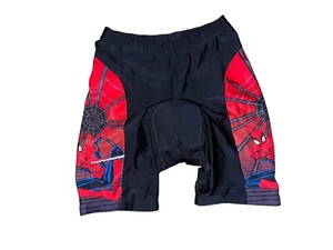 Spiderman Men’s Size 2XL Black Padded Compression Cycling Bike Short Spider-Man - Picture 1 of 3