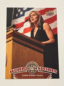 2010 Upper Deck World of Sports Hockey #238 - Cammi Granato UER - USA - Picture 1 of 2