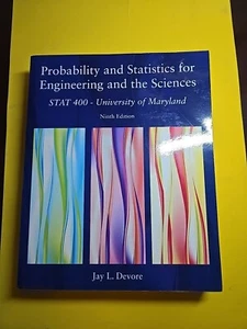Probability and Statistics for Engineering - Paperback, by Jay L. Devore - Good - Picture 1 of 7