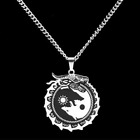 Wolf Pendant Necklace for men fashion Lucky Jewelry Chain