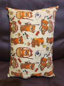 NEW Handcraft Handmade Star Wars Ewoks Couch Kids Travel throw pillow 13"X9" - Picture 1 of 2