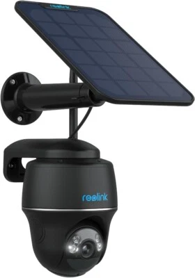 REOLINK 5MP Security Camera System Wireless Outdoor, Pan Tilt Battery Solar Cam - Image 1 of 4
