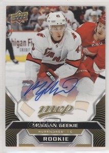 2020-21 Upper Deck MVP High Series Rookies Morgan Geekie #225 Rookie Auto RC