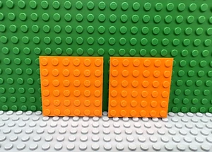 Lego 2 Naranja 6x6 Placa Base NUEVO - Imagen 1 de 1