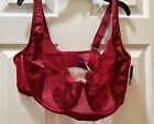 Adore Me 42G Lace Bra - Red - Nwt