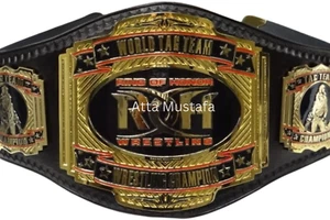 New ROH Ring Of Honour World Tag Team Wrestling Champion Ship Title Belt 2mm - Picture 1 of 3