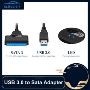USB 3.0-zu-Sata-Adapter-Konverterkabel für SSD 22-poliges SATAIII - Bild 1 von 7