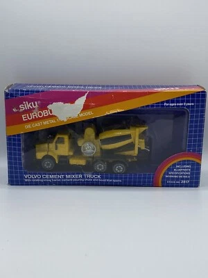 Siku Eurobuilt #2817 Volvo Cement Mixer Truck Vintage Collectible Toy Truck - Image 1 of 4