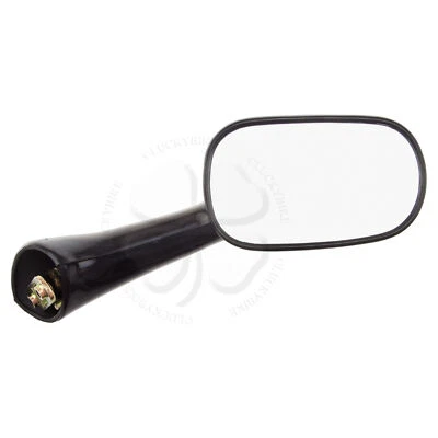 Espejo retrovisor negro para Honda CBR 600 F2 Hurricane VFR 750 vidrio manual derecho Foto 1 de 3