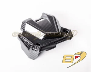 Kawasaki Z650 2017 - 2019 Carbon Fiber Sprocket Cover Fairing Twill - Foto 1 di 6