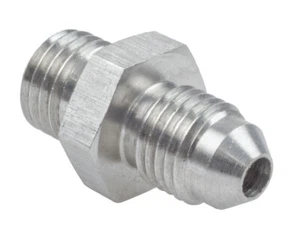 Raceworks Metric Male M12X1.25 To Male Flare AN-4 Stainless Steel (Dual Seal) - Picture 1 of 1