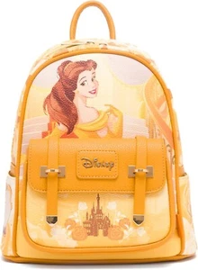 Wondapop Disney Beauty and the Beast Belle 11" Vegan Leather Mini Backpack - Picture 1 of 9