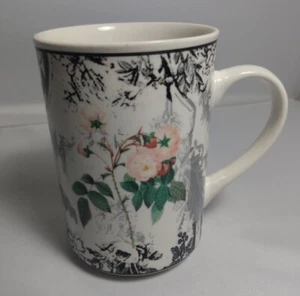 American Atelier Steingut Kaffee Tee Tasse Rose Toile #5232 Blume - Bild 1 von 6