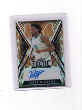 2023 Leaf Exotic Rookie Autographs Giraffe Prismatic Mark Williams Auto 2/3