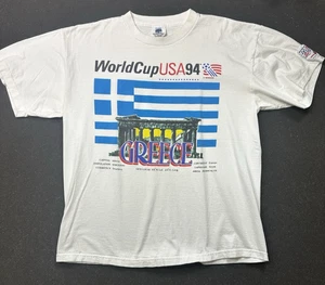True Vintage 1994 BRASILIEN World Cup Soccer Large Tee 20 x 29 - Bild 1 von 6