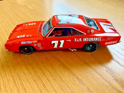 BOBBY ISAAC 1969 K&K INSURANCE DODGE CHARGER 500 DIECAST W/COA & PHOTO - Image 1 of 4