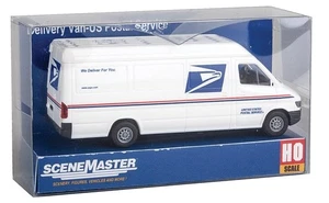 Walthers SceneMaster HO 1/87 USPS DELIVERY VAN United States Postal Service NEW! - Picture 1 of 5