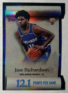 Topps Holiday Jase Richardson 2025 haciendo la bonita lista #ML-25 RC Magic - Imagen 1 de 2