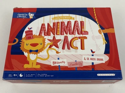 Juego de mesa Silly Street ANIMAL ACT de Wannaple - Constructor de personajes Edad 4+ Foto 1 de 4