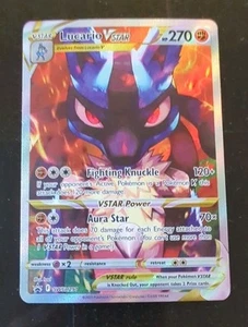 đź’ĄPokemon Lucario VSTAR Sword & Shield Black Star Promo Shiny NM Foil SWSH291 - Picture 1 of 2