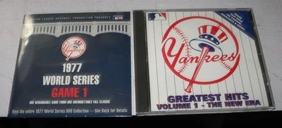 NEW YORK YANKEES Greatest Hits V1-The New Era  CD + 1977 World Series GM 1  DVD - Image 1 of 4