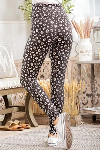 Heimish Leopard High Waist Leggings in voller Größe bei Billig24 - Bild 1 von 6