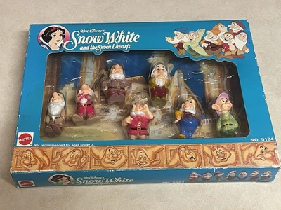 复古美泰 1993 年沃尔特迪斯尼的白雪公主和七个小矮人玩偶编号 5814 — 第 1/4 张图片