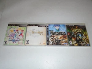 Tales of Graces f, Ni no Kuni: WOTWW, Valkyria Chronicles, Dragon's Crown ☆☆ PS3 - Imagen 1 de 6