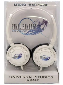 Logo Headphones "Final Fantasy XR Ride" Universal Studios Japan Exclusive - Picture 1 of 1