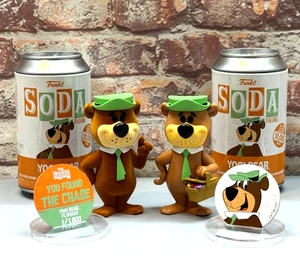 Funko Soda - Yogi Bear Common and Chase Set - Hanna Barbera Cartoon - Picture 1 of 7