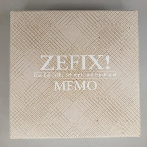 ZEFIX! Das Bayrische Schimpf- und Fluchspiel, Brettspiel, OVP - Bild 1 von 7