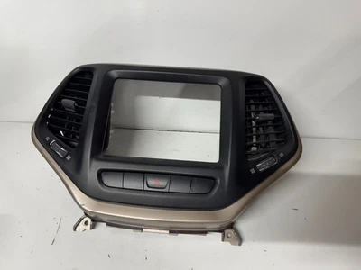 Jeep Cherokee 2014-2017 tablero radio bisel panel ventilación aire acondicionado completo OEM Foto 1 de 4