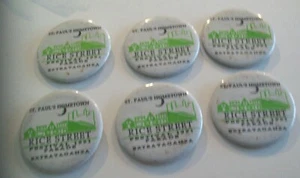 6 RICE STREET FESTIVAL 1991 ST. PAUL PINBACKS - Picture 1 of 1