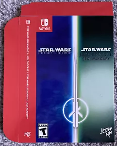 Star Wars - Jedi Academy / Jedi Outcast - Nintendo Switch - Slip Cover - Picture 1 of 2