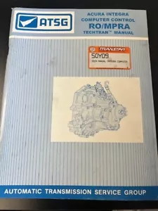 ATSG ACURA INTEGRA COMPUTER CONTROL RO/MPRA TECHTRAN MANUAL - Picture 1 of 2