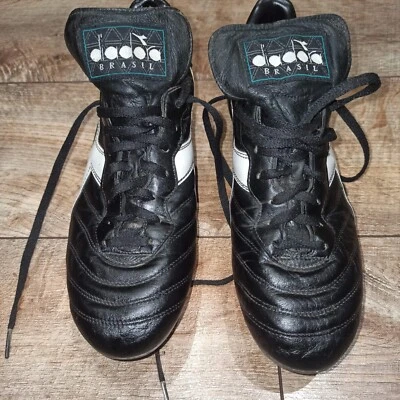 Diadora Brasil SG Made in Italy Soccer Cleats Football Boots Size US 8 EUR 42 - Image 1 of 4