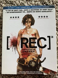 REC 3: Genesis (Blu-ray+DVD) RARE OOP Horror + Slipcover Horror Gore Zombies - Bild 1 von 5