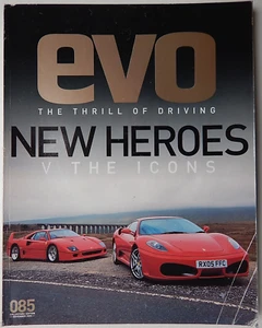 Evo 85 November 2005 Cayman S 911 Lotus Exige Esprit Ferrari F40 F430 TVR Tuscan - Picture 1 of 1