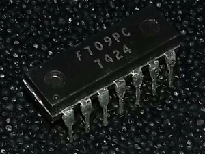 5pcs  F109PC OPV VINTAGE 1974 RAR DIP14 = SN72709 A109D B109D  - Picture 1 of 1