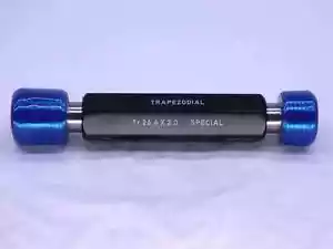 NEW TR26.4 X 2 SPECIAL TRAPEZOIDAL THREAD PLUG GAGE GO NOGO PD'S = 25.80 & 25.90 - Picture 1 of 1