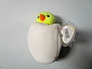 1999 TY Beanie Babys selten Eggbert Vintage mit Etikett - Bild 1 von 3