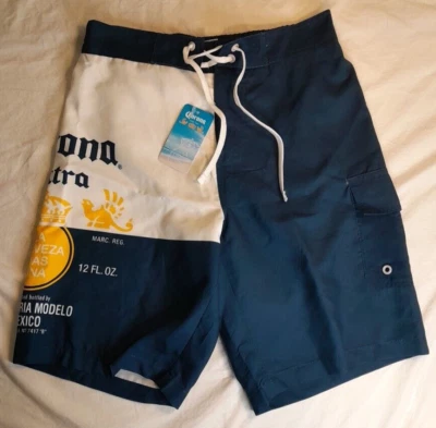 Corona Swim Trunks New with Tags, Inside Coin Pocket Elastic Waist Tie Front - Image 1 of 4