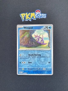 Juego de cartas coleccionables Pokémon Wimpod Paradox Rift 048/182 holograma inverso casi nuevo. - Imagen 1 de 3